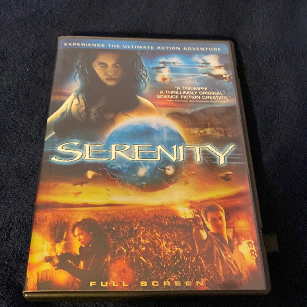 Gently used DVD 📀 Experience the Ultimate Action Adventure Serenity